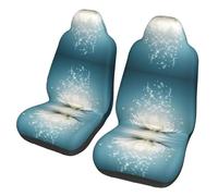 JDbncxe Asian Lotus Flower Print Car Seat Covers â€“ Universal Front Seat Protector, Washable Cloth Interior for Car SUV Sedan Truck