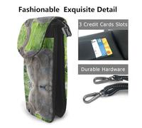 JDbncxe Cute Grey Hare Rabbit Print Small Cell Phone Purse â€“ Crossbody Bag with Adjustable Strap, Perfect for Daily Life, Outdoor Use