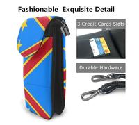 JDbncxe Flag of the Congo Print Small Cell Phone Purse â€“ Crossbody Bag with Adjustable Strap, Perfect for Daily Life, Outdoor Use