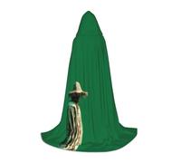 JDbncxe L Halloween Hooded Cape The Beauty of Scarecrow Print – Unisex Costume Cape for Cosplay, Comic Exhibition, Carnival Party