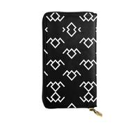 JDbncxe Twin Peaks Owl Print Leather Wallet â€“ Lightweight with Credit Card Holder, Cash, Coins, Receipts, Checkbooks Organizer