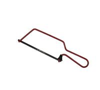 JDBrands Junior Hack Saw - 150mm/6 - Cutting DIY or Profesional Tool - Finger Guard - Red Powder Coated - 32tpi Blade Included (Hacksaw (1 Blade Included))