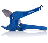 JDBrands Plastic Pipe Cutter, Ratchet-Style PVC Cutter for 42mm PEX, PVC, and PPR Pipes - High-Quality Pipe Shear Tool for Home Use and Maintenance Professionals