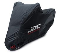 JDC Motorcycle 100% Waterproof Cover - ULTIMATE HEAVY DUTY (Extra Heavy Duty, Soft Lining, Heat Resistant Panels, Taped Seams) - M