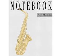 JDD Saxophone Instrumental Cover Notebook: 100 Lined Pages, Cute Cover Art, Musician Notebook, Music Theme