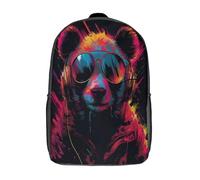 JDDEISKKE Polar Bear Backpacks Kids School Backpack School Bags 3D Printed Cartoon School Bag for Boys Elementary And Middle School Students 17inch