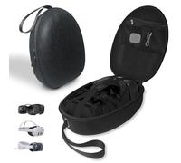 JDDWIN Hard Shell Case Compatible with Steam Frame VR/Meta Quest 3/Apple Vision Pro, Portable Travel Storage for Steam Frame VR, 2 Steam Controllers, Data Cables and More,Hard Case for VR Headsets