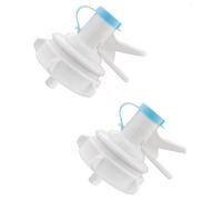 Jdeijfev 2 Pack Water Dispenser Valve, Water Jug Dispenser Valve Water Jug Cap Bottle Spout Reusable Plastic Spigot Faucet