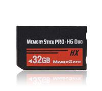 Jdeijfev 32GB PSP Cybershot Camera Memory Stick MS Duo Flash Memory Card