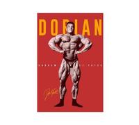 Jdekaec Dorian Yates Bodybuilder Canvas Poster Wall Art Decor Print Picture Paintings for Living Room Bedroom Decoration Unframe-style 12x18inch(30x45cm)
