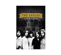 Jdekaec Rock Band Eagles Canvas Poster Bedroom Decor Sports Landscape Office Room Decor Gift Unframe-style 12x18inch(30x45cm)