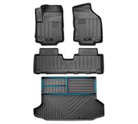 Jdeymat Custom Fit 2018 2019 2020 2021 2022 2023 Chevrolet Equinox GMC Terrain Floor Mats Cargo Trunk Liner Full Set All Weather Rubber Protect Mat Chevy Equinox Accessories (Floor Mats+Cargo Liner)