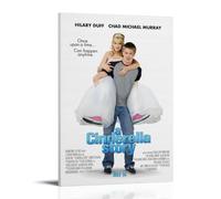 JDfenggu A Cinderella Story Poster Wall Art Aesthetic Cover Poster Design Painting for Living Room Bed Room 08x12inch(20x30cm) Frame-style