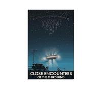 JDfenggu Close Encounters of The Third Kind Poster Wall Art Aesthetic Cover Poster Design Painting for Living Room Bed Room 20x30inch(50x75cm) Unframe-style