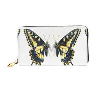 JDFHGNU Beaked Crested Butterfly Pattern, Women'S Wallet, Long Clutch Wallet, Credit Card Holder Wallet, Travel Coin Purse, Black, One Size