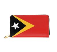 JDFHGNU Democratic Republic Of Timor-Leste Pattern, Women'S Wallet, Long Clutch Wallet, Credit Card Holder Wallet, Travel Coin Purse, Black, One Size