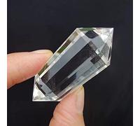 12-Facet Clear Crystal Wands Vogel Crystals 12 Sided Vogel Crystal Point Vogel Style Quartz Clear Crystal Quartz Reiki Healing Stones Spirital Meditation Stone Chakra Gemstone Home Decor. Gift (5cm)