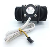 JDH Labs Tech Liquid flow sensor water flowmeter 5 to 150 Liters/min for 1.5-inch pipes (DN40)