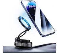 JDHDL 2025 Upgraded 360° Vacuum Magnetic Phone Holder, for Magsafe Car Phone Mount, Hands-Free Suction Cup Phone Holder for Car/Gym/Mirror/Shower, Compatible with iphone16/15/14/13/12 Pro Max/Android