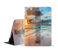 JDHJFBFJNP Case for Samsumg Galaxy Tab S10 FE+/S10 FE Plus 13.1 Inch 2025 (Model: SM-X620/X626B), Premium PU Leather Stand Folio Cover with Auto Sleep/Wake, God Jesus Christian Cross