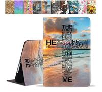 JDHJFBFJNP Case for Samsung Galaxy Tab A8 10.5 Inch 2022 (Model: SM-X200/X205/X207), Premium PU Leather Stand Folio Cover with Auto Sleep/Wake, God Jesus Christian Cross