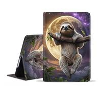 JDHJFBFJNP for iPad Mini 5/Mini 4 Case, iPad Mini 1/2/3 Case, Premium PU Leather Stand Folio Cover with Auto Sleep/Wake for iPad Mini 5th/4th Gen, Cute Sloth