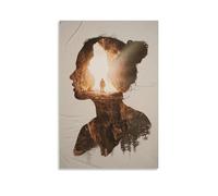 JDHUOXIAO Always in My Head Poster Wall Art Aesthetic Cover Poster Design Painting for Living Room Bed Room 08x12inch(20x30cm) Unframe-style
