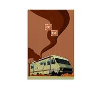 JDHUOXIAO Breaking Bad Poster Wall Art Aesthetic Cover Poster Design Painting for Living Room Bed Room 16x24inch(40x60cm) Unframe-style