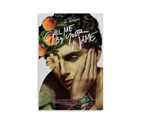 JDHUOXIAO Call Me By Your Name Poster Wall Art Aesthetic Cover Poster Design Painting for Living Room Bed Room 08x12inch(20x30cm) Unframe-style