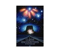 JDHUOXIAO Close Encounters of The Third Kind Poster Wall Art Aesthetic Cover Poster Design Painting for Living Room Bed Room 12x18inch(30x45cm) Unframe-style