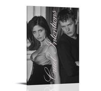 JDHUOXIAO Cruel Intentions Poster Wall Art Aesthetic Cover Poster Design Painting for Living Room Bed Room 12x18inch(30x45cm) Frame-style