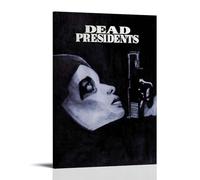 JDHUOXIAO Dead Presidents Poster Wall Art Aesthetic Cover Poster Design Painting for Living Room Bed Room 24x36inch(60x90cm) Frame-style