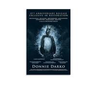 JDHUOXIAO Donnie Darko Poster Wall Art Aesthetic Cover Poster Design Painting for Living Room Bed Room 24x36inch(60x90cm) Unframe-style