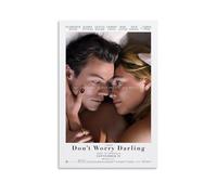 JDHUOXIAO Don't Worry Darling Poster Wall Art Aesthetic Cover Poster Design Painting for Living Room Bed Room 24x36inch(60x90cm) Unframe-style