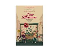 JDHUOXIAO Late Bloomers Poster Wall Art Aesthetic Cover Poster Design Painting for Living Room Bed Room 16x24inch(40x60cm) Unframe-style