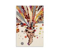 JDHUOXIAO Marketing The Mind Game Poster Wall Art Aesthetic Cover Poster Design Painting for Living Room Bed Room 16x24inch(40x60cm) Unframe-style