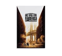 JDHUOXIAO Once Upon A Time in America Poster Wall Art Aesthetic Cover Poster Design Painting for Living Room Bed Room 20x30inch(50x75cm) Unframe-style