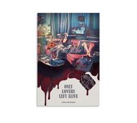 JDHUOXIAO Only Lovers Left Alive Poster Wall Art Aesthetic Cover Poster Design Painting for Living Room Bed Room 24x36inch(60x90cm) Unframe-style