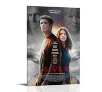 JDHUOXIAO The Giver Poster Wall Art Aesthetic Cover Poster Design Painting for Living Room Bed Room 08x12inch(20x30cm) Frame-style