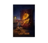 JDHUOXIAO The Last Book Poster Wall Art Aesthetic Cover Poster Design Painting for Living Room Bed Room 24x36inch(60x90cm) Unframe-style