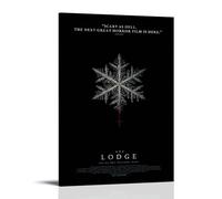 JDHUOXIAO The Lodge Poster Wall Art Aesthetic Cover Poster Design Painting for Living Room Bed Room 08x12inch(20x30cm) Frame-style