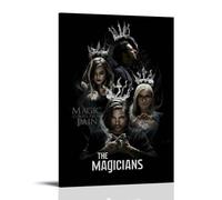 JDHUOXIAO The Magicians Poster Wall Art Aesthetic Cover Poster Design Painting for Living Room Bed Room 16x24inch(40x60cm) Frame-style