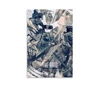 JDHUOXIAO The Raid Poster Wall Art Aesthetic Cover Poster Design Painting for Living Room Bed Room 20x30inch(50x75cm) Unframe-style