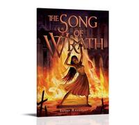 JDHUOXIAO The Song of Wrath Book Cover Poster Wall Art Aesthetic Cover Poster Design Painting for Living Room Bed Room 16x24inch(40x60cm) Frame-style