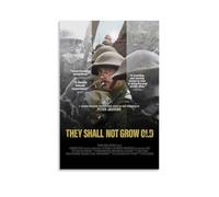 JDHUOXIAO They Shall Not Grow Old Poster Wall Art Aesthetic Cover Poster Design Painting for Living Room Bed Room 12x18inch(30x45cm) Unframe-style