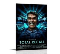 JDHUOXIAO Total Recall Poster Wall Art Aesthetic Cover Poster Design Painting for Living Room Bed Room 20x30inch(50x75cm) Frame-style