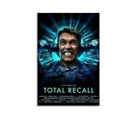 JDHUOXIAO Total Recall Poster Wall Art Aesthetic Cover Poster Design Painting for Living Room Bed Room 16x24inch(40x60cm) Unframe-style