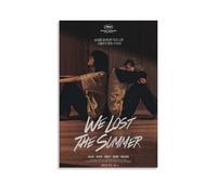 JDHUOXIAO We Lost The Summer Poster Wall Art Aesthetic Cover Poster Design Painting for Living Room Bed Room 12x18inch(30x45cm) Unframe-style