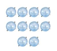 JDIEOQA Fishing Floats, 10Pcs Bubble Floats For Fishing, Fishing Float Replacement Balls Bubble Floats Clear Beads Fishing Bobbers, Water Bubble Floats Tackle Sea Fishing Outdoor Accessories