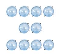 JDIEOQA Fishing Floats, 10Pcs Bubble Floats For Fishing, Fishing Float Replacement Balls Bubble Floats Clear Beads Fishing Bobbers, Water Bubble Floats Tackle Sea Fishing Outdoor Accessories